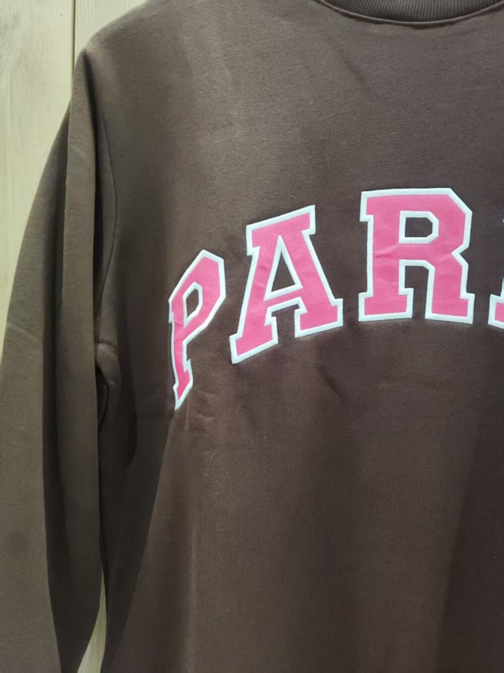 🤎Size L/XL PARKE x Dunkin Donuts Mock Neck Logo Sweatshirt - Picture 7 of 7